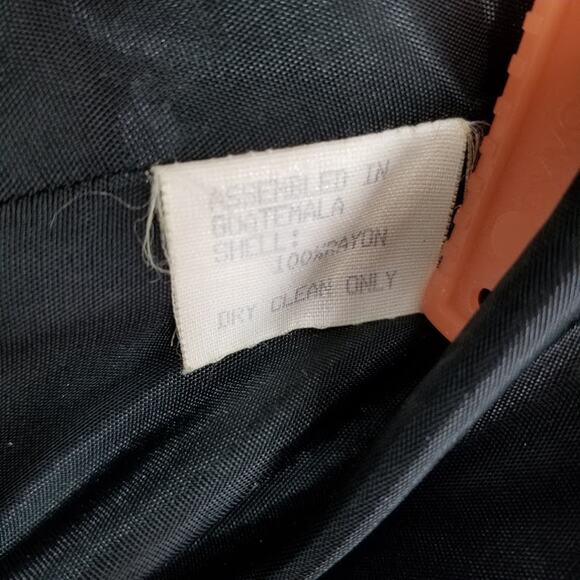 Gilmor Jacket Size 8 blazer 1980s should pads Vintage 3 button Multicolor - Picture 3 of 7